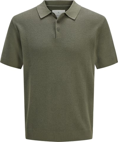 JACK&JONES - JWHCOOPER KNIT POLO SS SN - Heren - Polo's