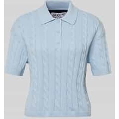 Slim Fit poloshirt in brei-look