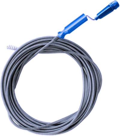 TETRA Tools Ontstoppingsveer - 7,5 M - Ø 6 MM - Rioolveer - Reinigingsveer - Afvoerontstopper - Gootsteenontstopper