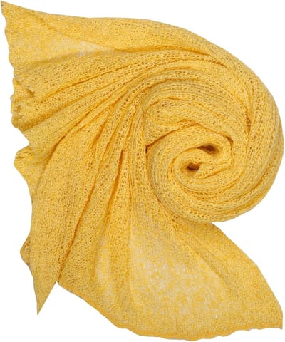 Pasgeboren Baby Kaasdoek Inbakeren Cocon Gebreide Gehaakte Wrap voor Fotografie - Geel