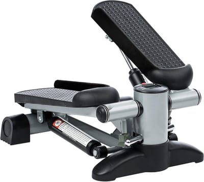 Mini Stepper voor Thuis - Up-Down Stepapparaat met Trainingscomputer - Compacte Cardio Trainer voor Benen, Billen en Conditie, Belastbaar tot 100 kg
