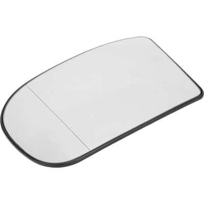 Verre de rétroviseur chauffant avec support Visibilité claire Remplacement pour Benz C230 C240 C280 C32 C55 Gauche 203 810 0121 white