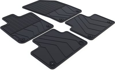 Rubber Automatten geschikt voor Volvo S60/V60 - 2019-heden - 4-delig - Uitvoering: S60/V60 | Ook geschikt voor Plug-in hybrid