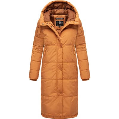 Marikoo Soranaa dames winterjas – lang, warm & met capuchon