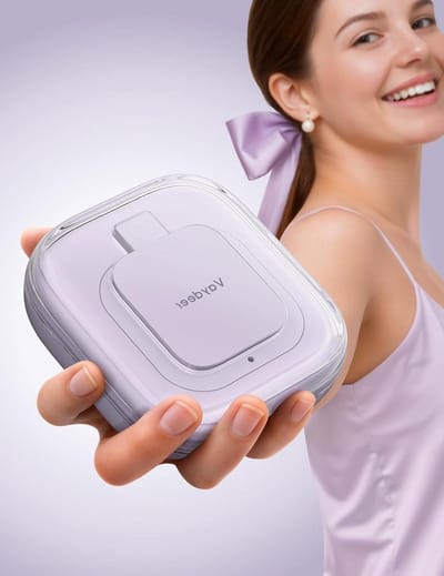 Ultrasone Reiniger - Reinigingsapparaat Mondstukken - Mondhygiëne Verbeteren - 48 KHz Sonische Kracht - 13.21 x 11.43 x 4.83 cm