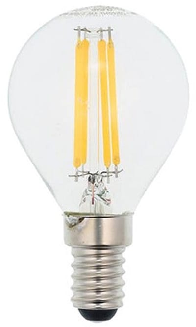VITO LED Filament Kogellamp G45 E14 - 4W (vervangt 50W) - 520lm - 2700K - Ø45mm - 220-240V - Energiezuinig