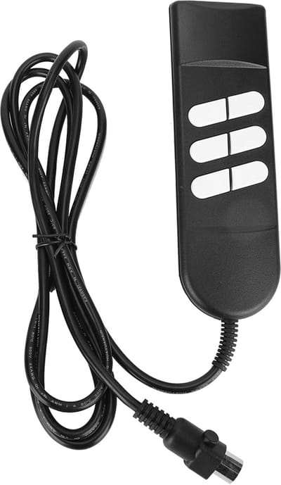longziming Afstandsbediening Vervanging - Sofa Lift Afstandsbediening - 6-Knoppen Controller voor Verzorgingsstoel of Bed - 5-Pin Aansluiting
