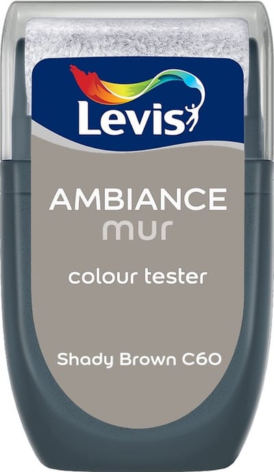 Levis - Muurverf Kleurtester Mat Mix - Shady Brown C60 - Mengverf - 30 Ml