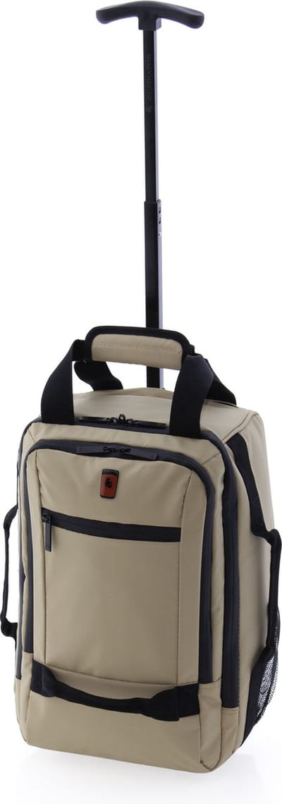 Gladiator Polar Kleine Handbagage Laptop Rugzak Trolley - 40*25*20 cm - 14 inch Laptopvak - Beige