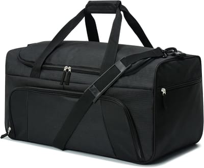 Grote opvouwbare gymtas en sporttas voor heren en dames - 55 liter, met schouderriem, ideaal voor reizen en sportsessies