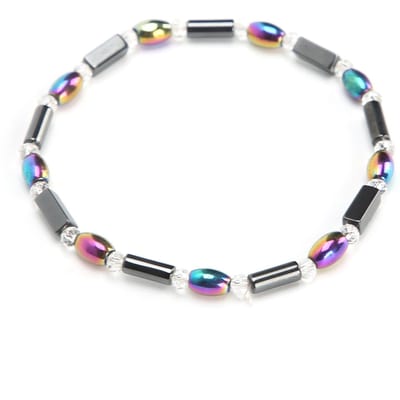 Sieraden Magnetische Therapie Enkelbandje Afslanken Gewichtsverlies Gezonde Zorg Magnetisch Enkelbandje white