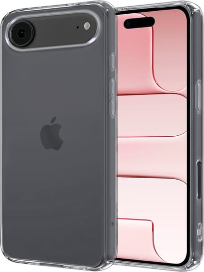Hoesje - Geschikt voor Apple iPhone Air - Sterk & Shockproof - Hoes Cover - Siliconen Case - Transparant
