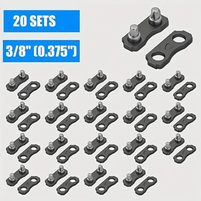20 Stuks Zaagkettingschakel 3/8 ( 0.375") voor oa. Chinese Ketting Merk BPC Parts