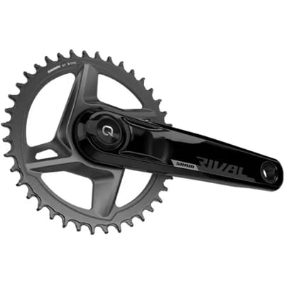 Sram Rival Wide Axs Dub Direct Mount Crankstel Met Vermogensmeter Zwart 172.5 mm / 46t