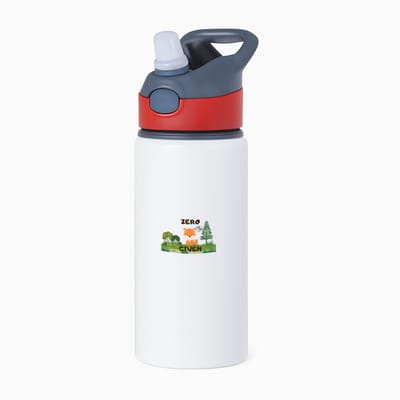 Hacebo® - Leuke waterfles met rietje rood - Collega - Collega - Verjaardag cadeau - Valentijn cadeau voor mannen en vrouwen - Cadeau voor hem en haar - met tekst - water fles - 650ML