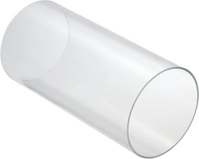Duidelijke acryl buis van 125mm x 130mm voor aquaria, waterkoelsystemen en sanitair - 10 inch