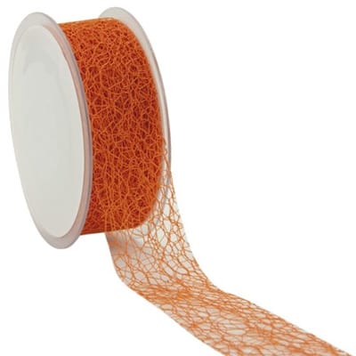 Crispy lint Honeycomb Oranje 38mm 20m
