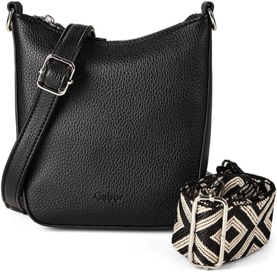 Gabor Schoudertas Linda Cross Bag Black Zwart