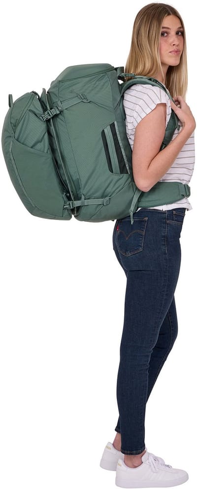 THULE Vrije tijd rugzak Rugzak Landmark Travel Pack 60L Woman 40L Hazy Green Groene