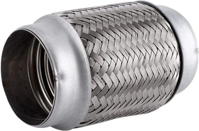 Flexibele Uitlaatbuis 150 x 76mm / 6 x 3 Inch voor Auto - RVS Uitlaatpijp Vervangingsaccessoire voor Reparatie en Verbetering van Geluid
