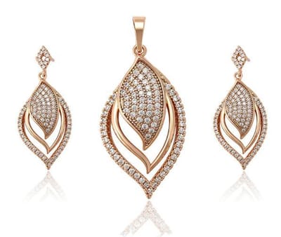 N3 Collecties Hoge kwaliteit roségoud vergulde dames sets