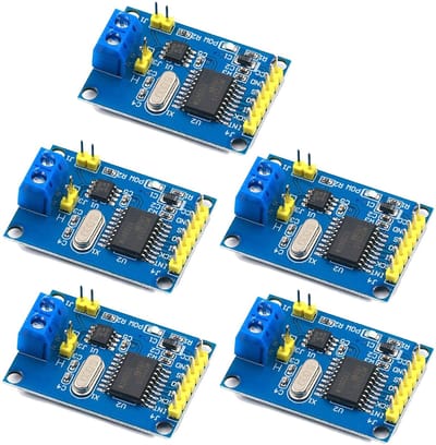 Solidchoice - Dailygoody - CAN-bus Shield - MCP2515 bus modules - Hoge betrouwbaarheid - 5 stuks - Communicatiesnelheid tot 1 Mb/s - Geschikt voor Arduino - De
