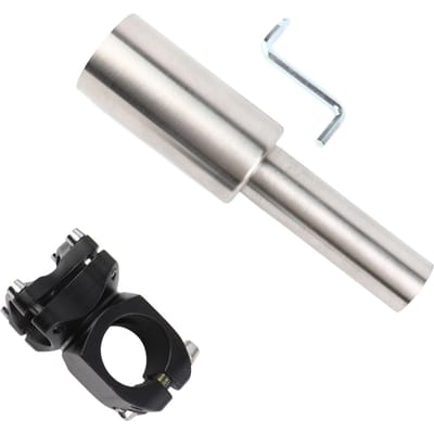 Satelliet RV Montagebeugel Aluminiumlegering Antislip Satelliet RV Ladder Montagebeugel voor Mini Schotel white