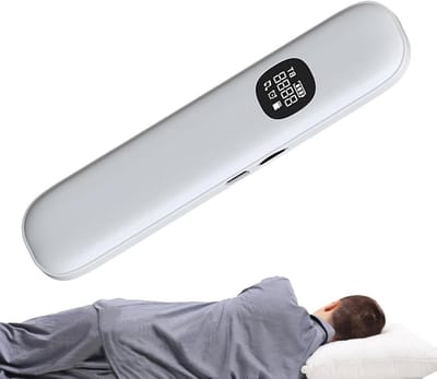 Kussenluidspreker Botgeleiding - Draadloze Slaap Audio - Rustig Slapen - 11 Natuurgeluiden - 15.7 cm - Wit