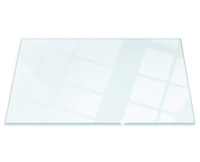 Wallfluent Transparant Kachel Vloerplaat - Rechthoek Vloerplaat Openhaard - 140x70 cm - Rechthoek - Plaat Voor Onder Houtkachel
