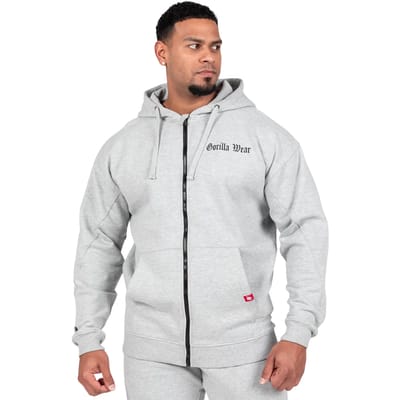 Hooded sweatshirt met rits Gorilla Wear Utah