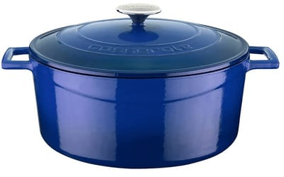 Lava Braadpan - 28 cm - 6.71 liter - Gietijzer - Blauw