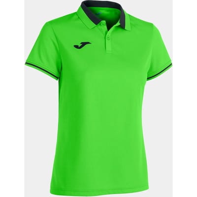 Joma Championship Vi Korte Mouw Poloshirt Groen L Vrouw