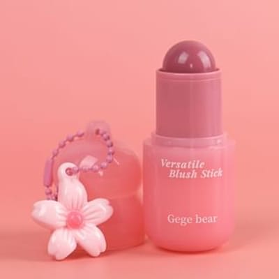 Gege Bear - BUY 3 GET 40% OFF - Versatile Blush Stick - 6 Colors #04 Hot Barbie - 3.8g