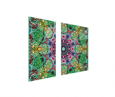 TMK ArtDeko Serie - Snijplank - 75x52 cm - Glas - Antibacterieel - Multifunctioneel