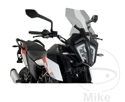 Puig Touring Ktm 390 Adventure 2024 Hoge Voorruit Zilver