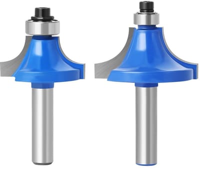 Vt products - Frees Router Bit - Houtbewerking - Hoogwaardig Gereedschap - Blauw - Groeven - Precisie Snijden - 8x31.75