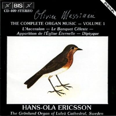 Hans-Ola Ericsson - Messiaen: The Complete Organ Music, Vol 1 (CD)