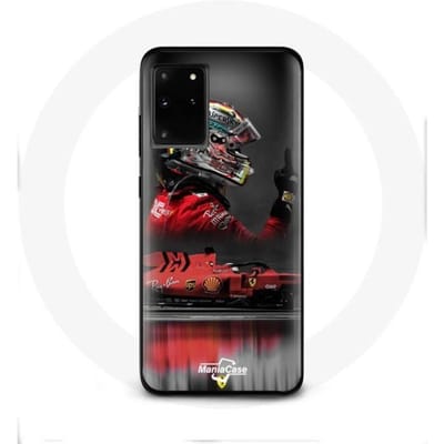 Case voor Samsung Galaxy S20 Ultra Formule 1 Sebastian Vettel F1 Racing Driver Rood