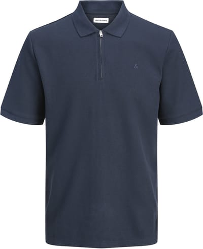 Jack & Jones Plus Polo shirt Plus Size Effen Polo shirt