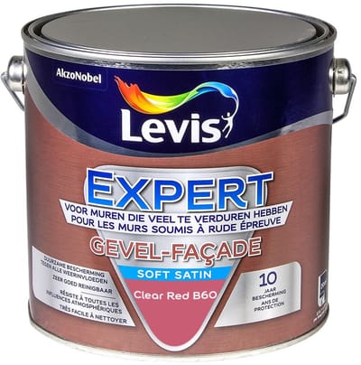 Levis - Expert Gevel Mix - Clear Red B60 - Mengverf - 2,5 L