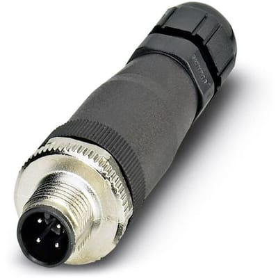 Phoenix Contact 1556870 Sensor/actuator connector, niet geassembleerd M12 Aantal polen (sensoren): 4 Stekker, recht 1 stuk(s) Single