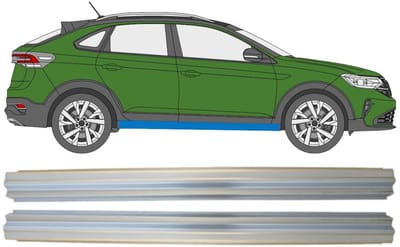 Reparatie dorpel voor Volkswagen Taigo 2021- / Links + Rechts / Set