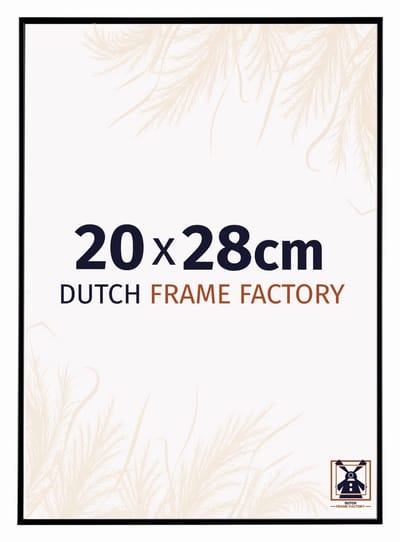 Fotolijst 20x28 cm - Kunststof - Zwart Mat - Easy