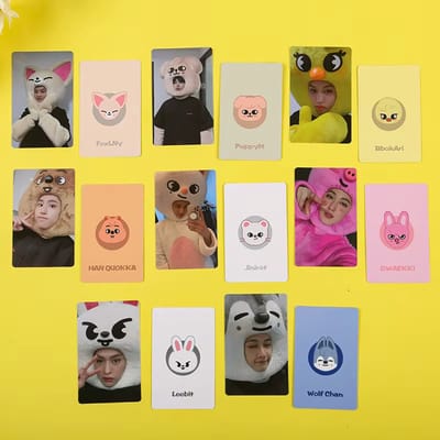 KPOP Idol Group Stray Kids ATE HOP Photocard variant 5