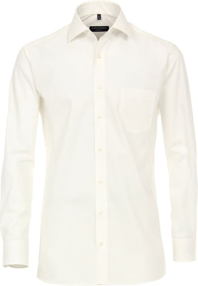 CASA MODA modern fit overhemd - popeline - beige - Strijkvriendelijk - Boordmaat: 48 (EU maat: 3XL)
