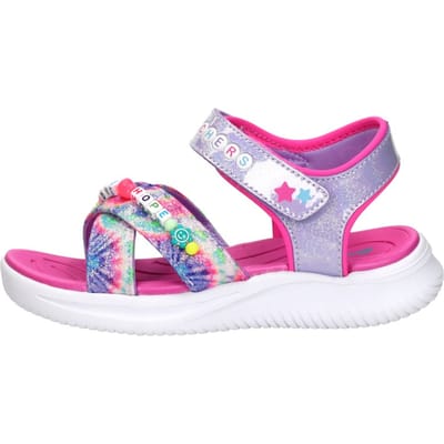Skechers Jumpsters Tie Dye Sandalen paars Textiel - Sneakers - Unisex