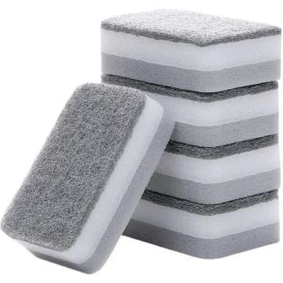 5/10 STKS Dubbelzijdige Schoonmaaksponzen Pan Pot Afwasponzen Huishoudelijke Schuurpad Set Gereedschap Keuken Servies Borstel 10PCS