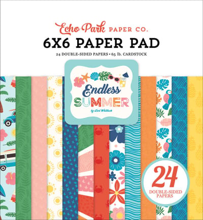 Echo Park - Endless Summer - 6x6 Inch - Paper Pad (ES274023)