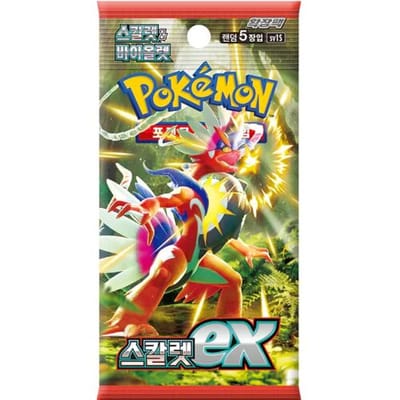 The Pokemon Company Pokémon TCG Scarlet & Violet-EX Scarlet Booster Pack Koreaans (Diversen) Nieuw