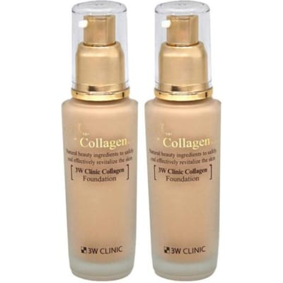 3W CLINIC Fond de Teint Collagène 50ml (2 Options) #No.23 x 1pcs beige